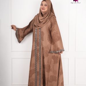 🦋 Butterfly Cut Luxury Zaffran Abaya 🦋